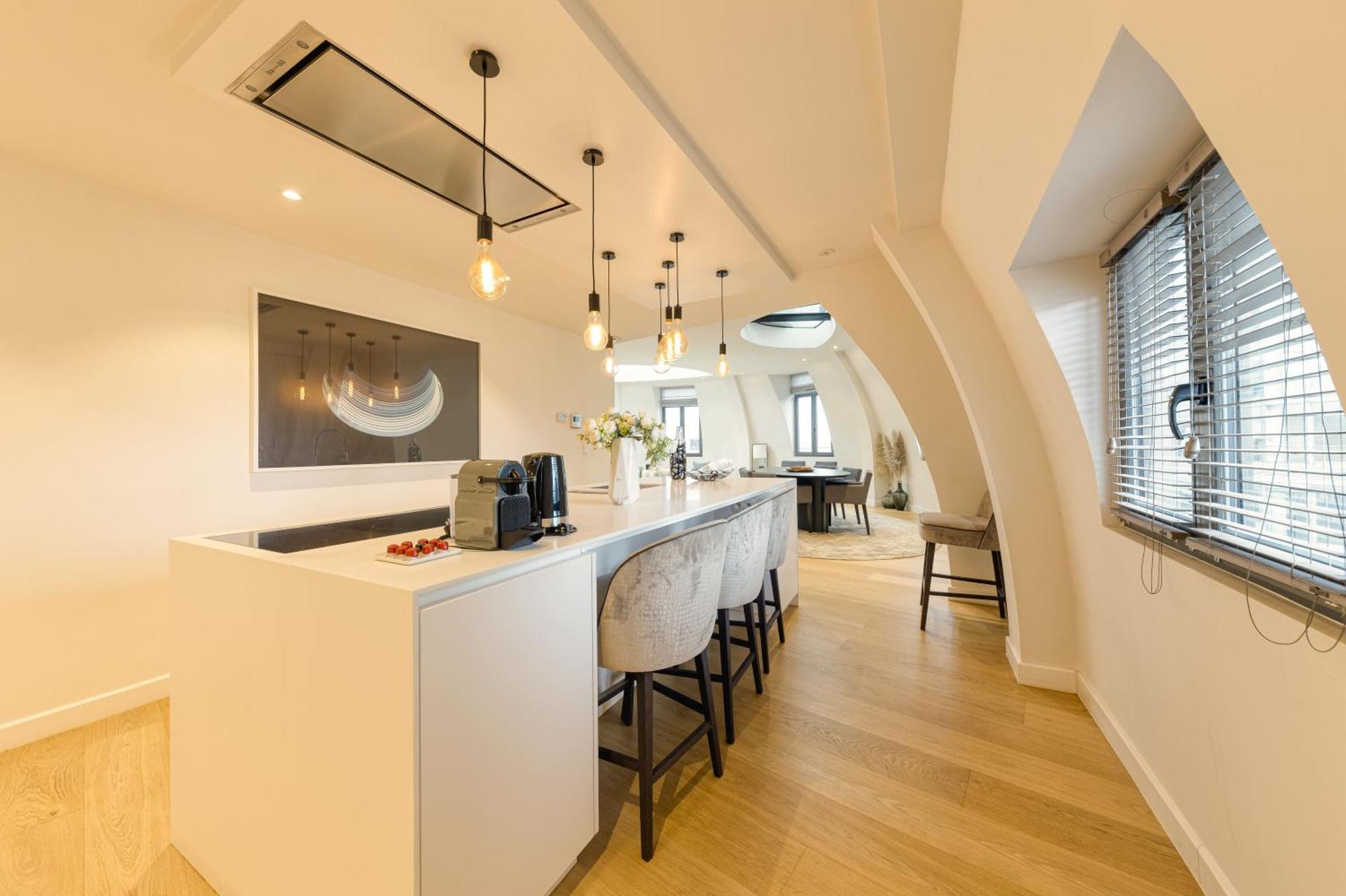 Triplex Penthouse In The City Center Bruxelas Exterior foto